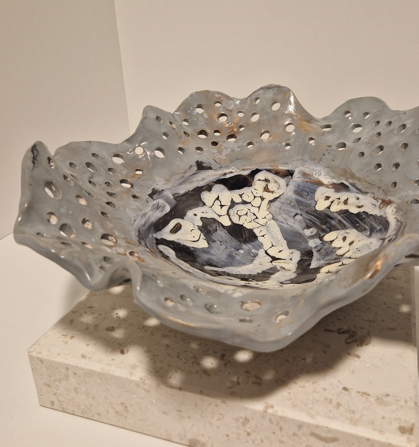 Keramička zdjela Lace Seashell - Slika 2