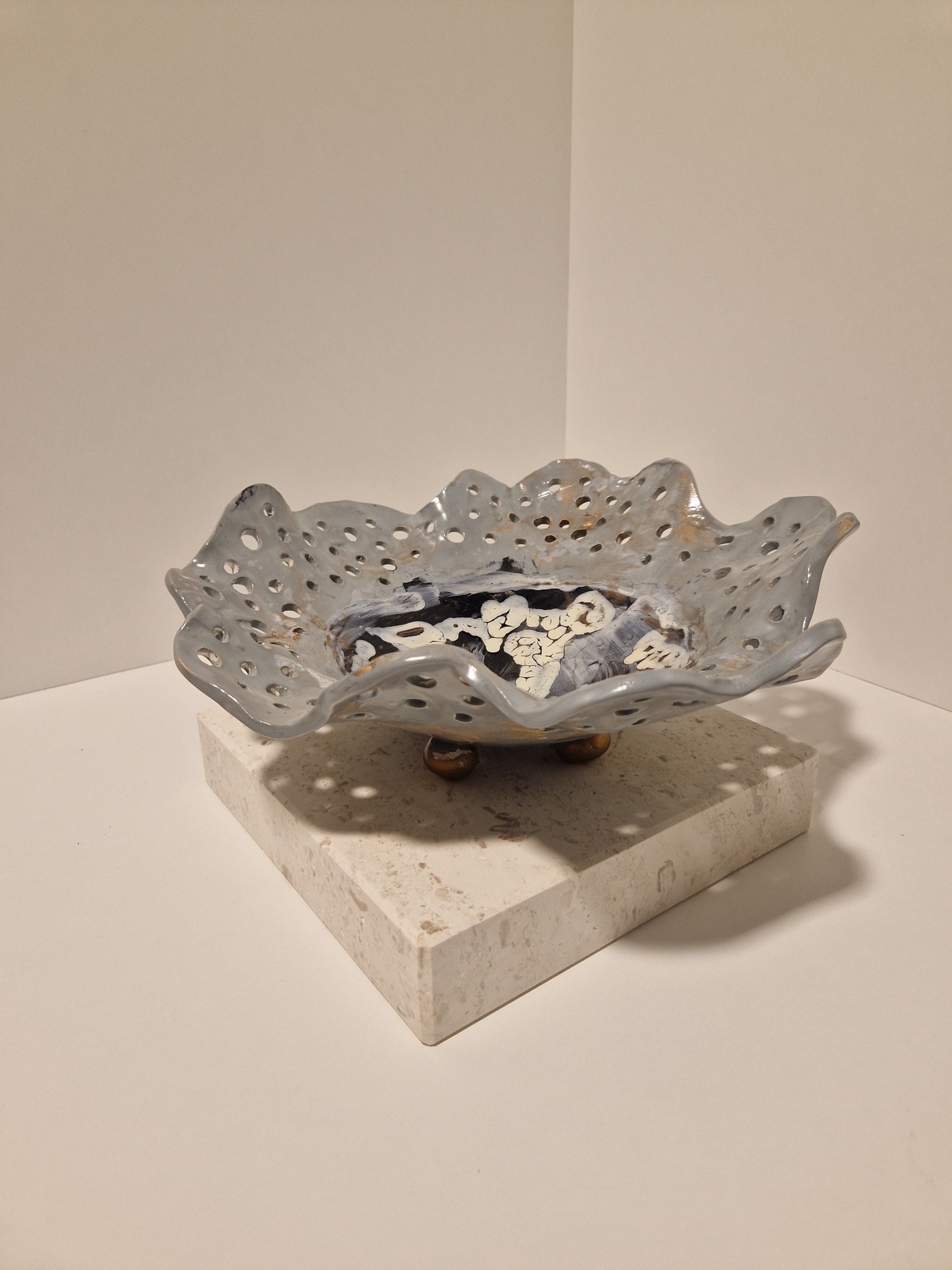 Keramička zdjela Lace Seashell - Slika 4